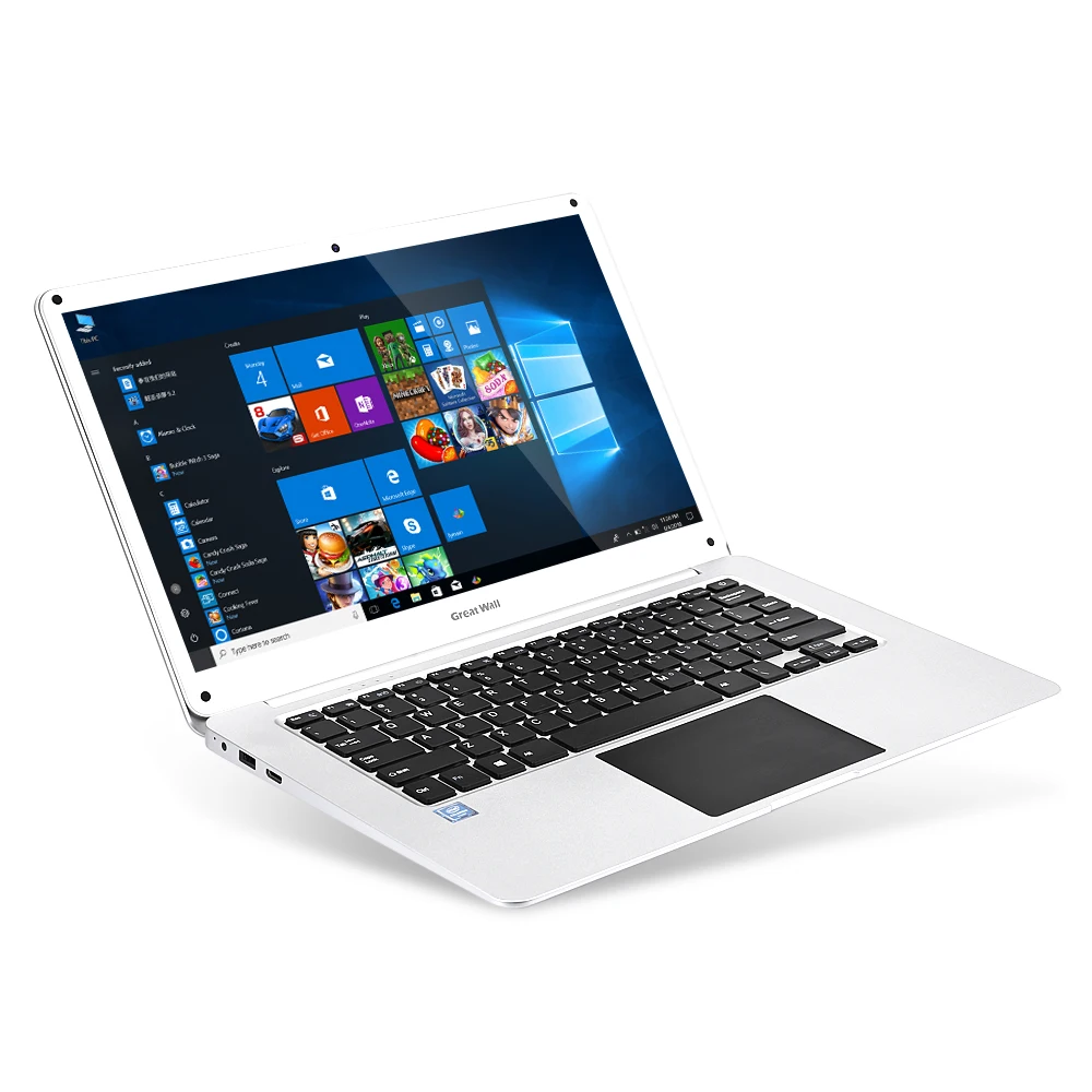 Оригинальный ноутбук Great Wall W1410A 14 дюймов Win 10 Intel Celeron N3350 ноутбуки 4 Гб 64 37 Вт долгое