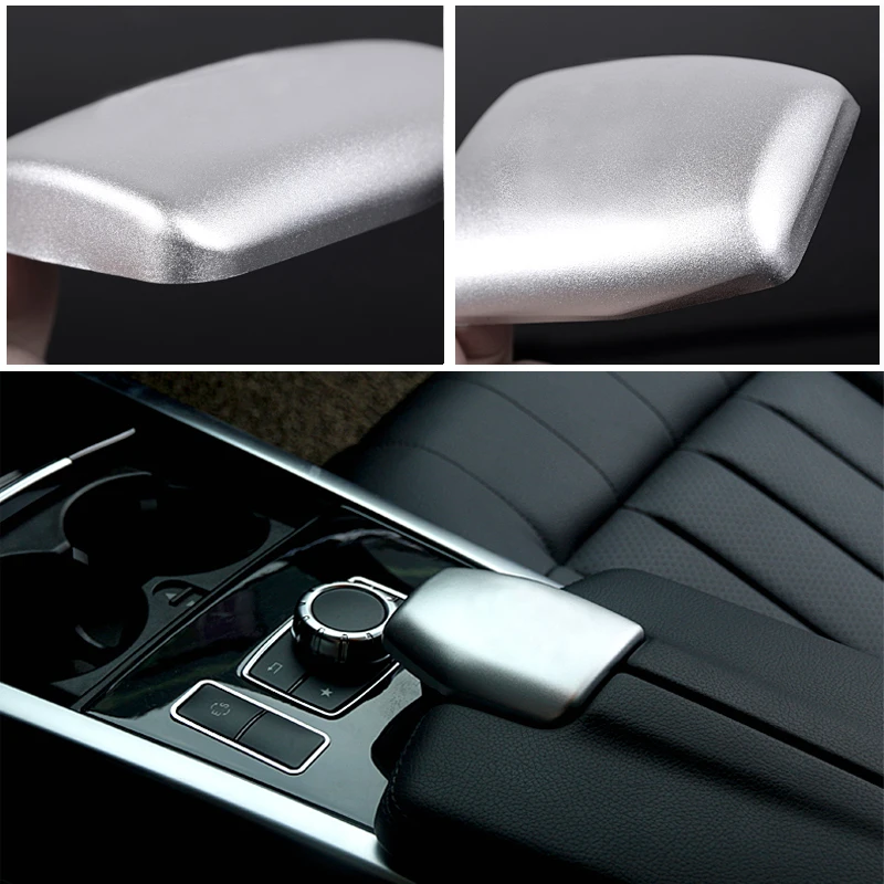 Для Mercedes Benz E Class W212 E180L E200L E260L CLS260 2012 2013 2014 2015 крышка подлокотника из алюминиевого