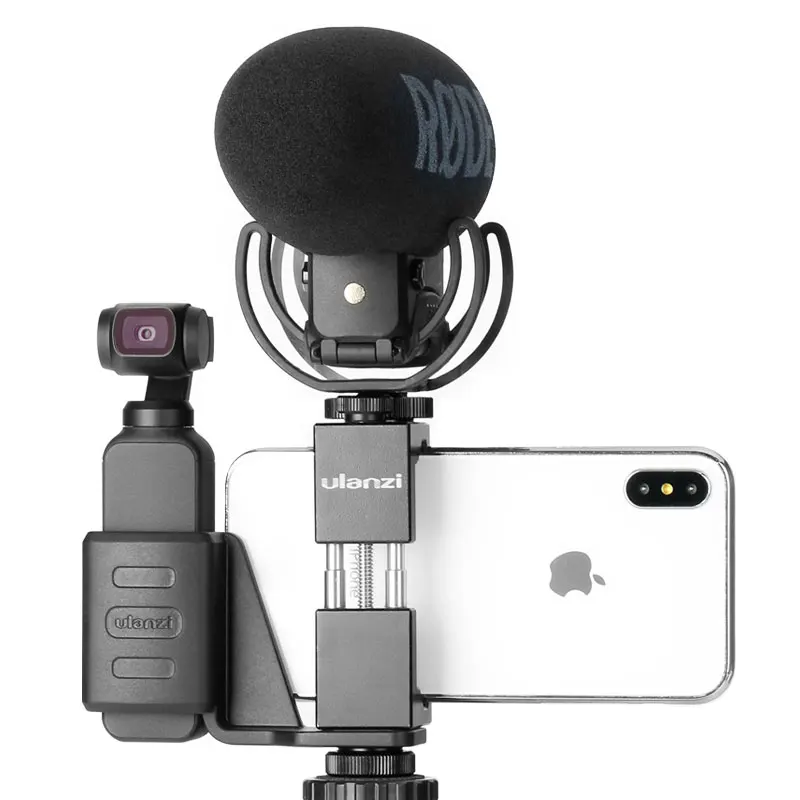 Ulanzi OP 1 для DJI Osmo Карманный держатель мобильного телефона 1/4 Набор крепления ABS +