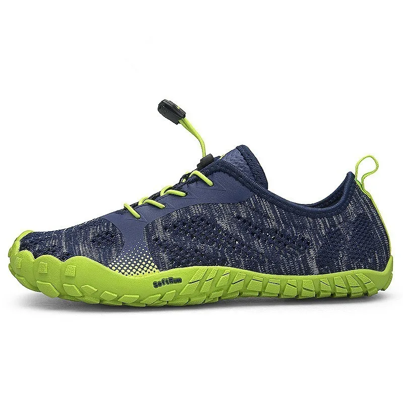 2019 Men's Summer Beach Seaside Aqua Shoes Outdoor Fishing Swimming Male Five Finger Flat Soft Walking Quick-Drying Sneakers | Спорт и
