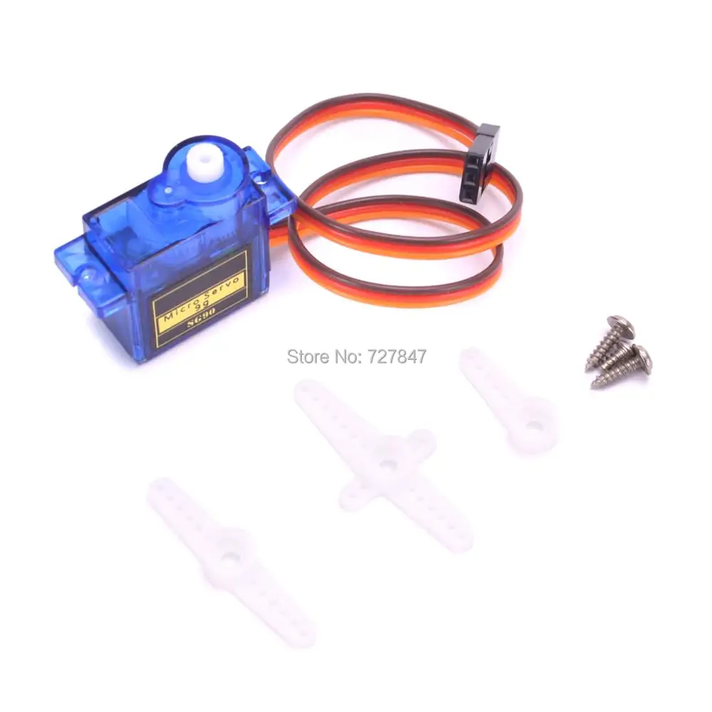 5 шт./10 шт./20 шт./50 шт./лот Новый SG90 SG 90 9G мини микро сервопривод для RC 250 450 Вертолет