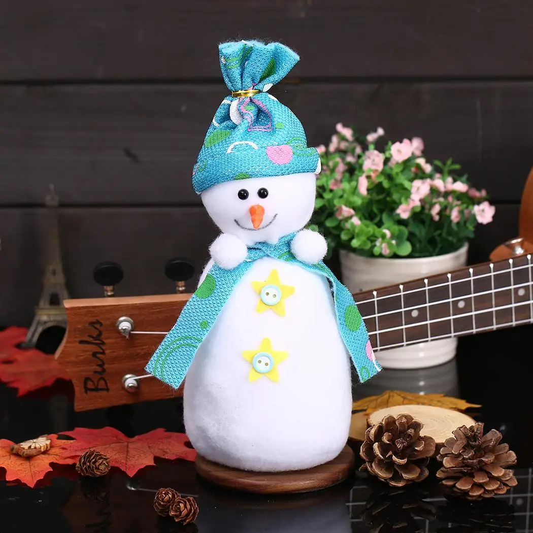 Festival Party Cute Christmas Santa Hang Snowman Printed Decor Ornaments Gift 24 cm/ 9.4 inch 1 x Bag | Дом и сад