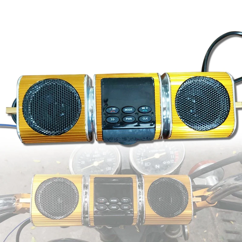 Ig-водонепроницаемый мотоциклетный стерео динамик MP3 Bluetooth музыкальный плеер |