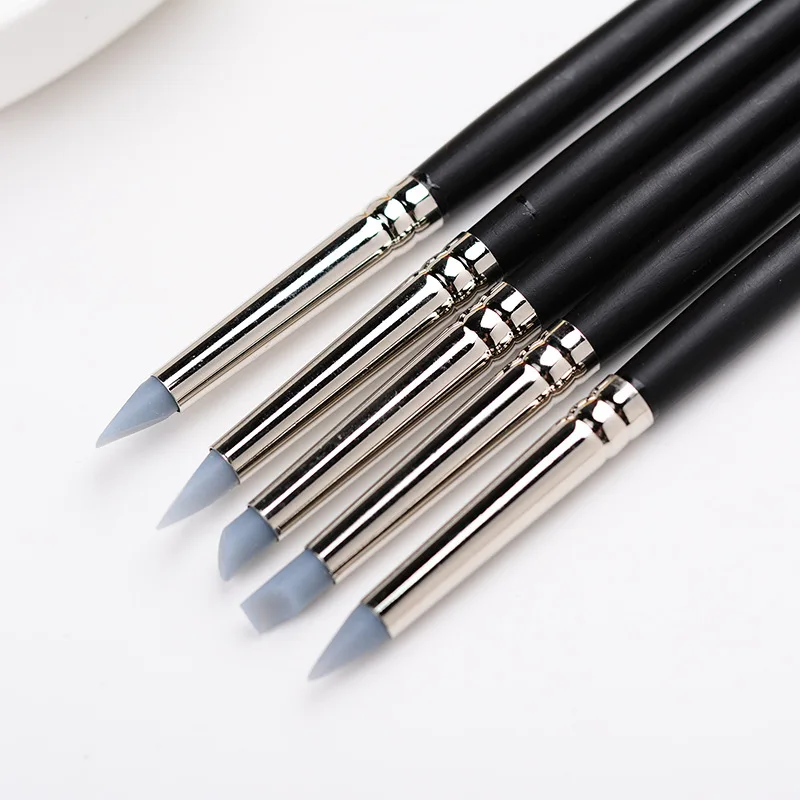 5 шт. силиконовая резиновая глина инструменты для моделирования полиморф