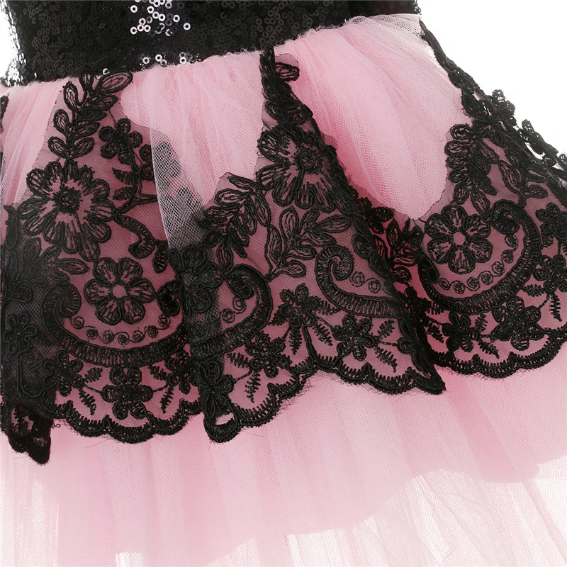 Baby Girls Lace Flower Dress 2019 Fashion Kids Girl Floral Pageant Party Princess New Sexy Formal Dresses For | Детская одежда и