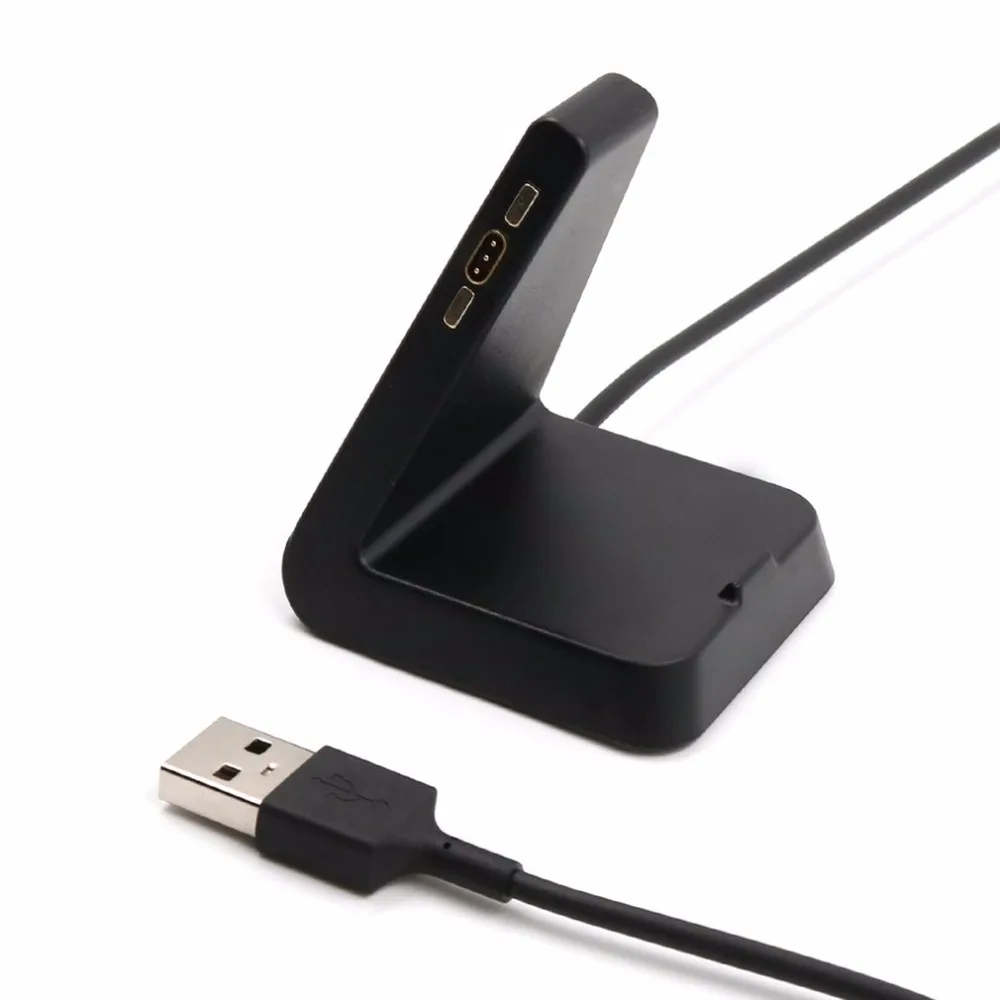 Смарт часы Подставка для зарядки с usb кабелем браслет зарядное устройство черный