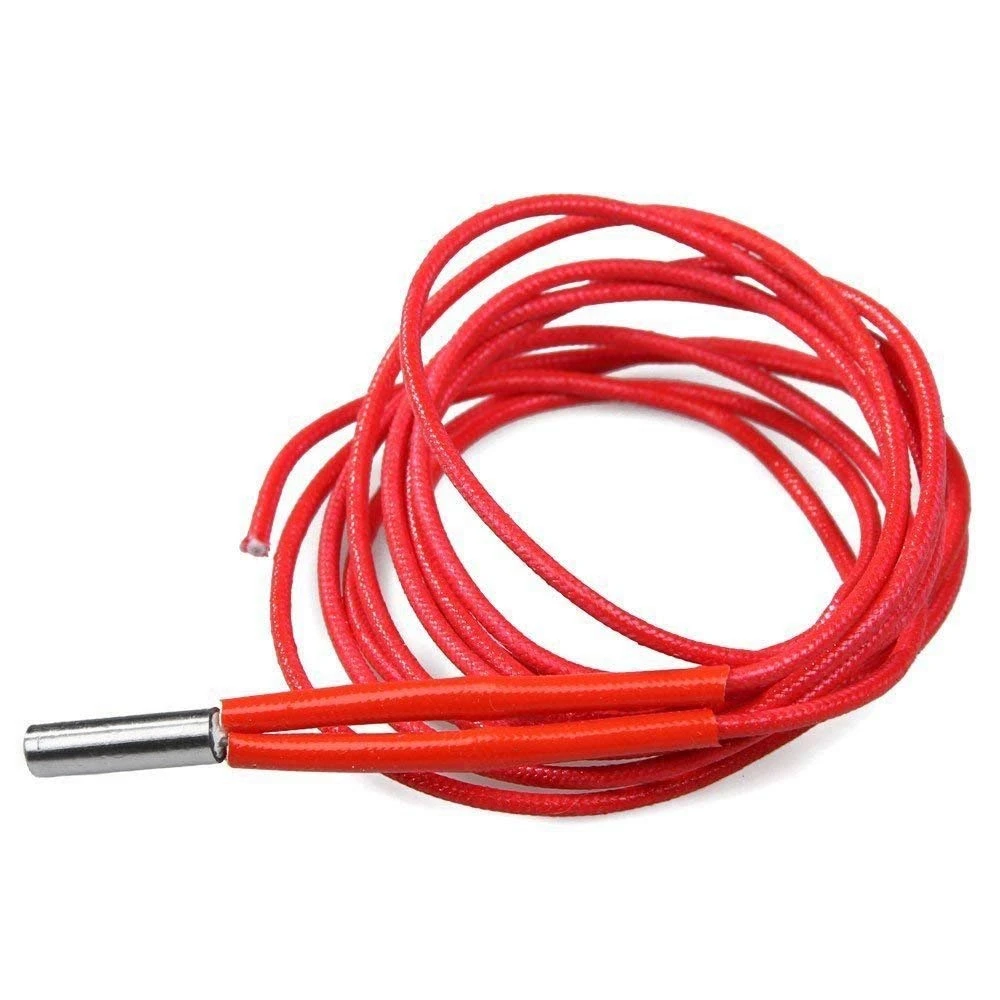 12V 40W 1/4-Inch (6.35mm) Ceramic Cartridge Heater For 3D Printer MK10 Extruder/Hotend | Электроника