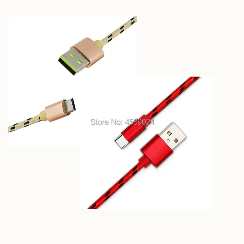 Быстрая зарядка цветной универсальный Плетеный usb кабель для передачи данных Micro