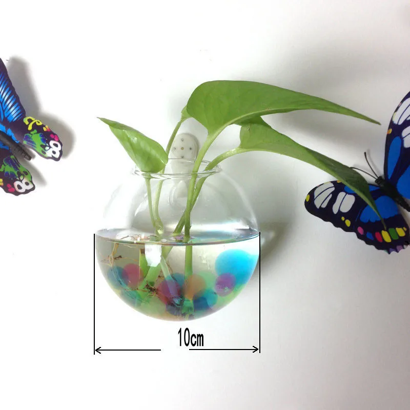 Садовые товары из боросиликатного стекла подвесная стеклянная ваза для цветов