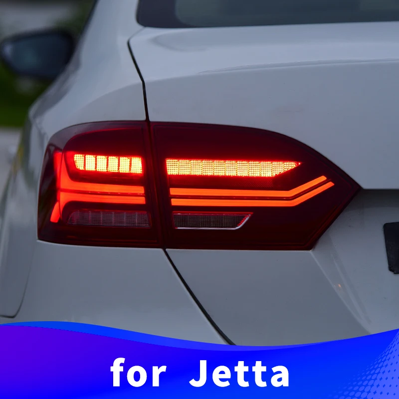 Хвост светильник в сборе для Volkswagen Jetta 2012 2014 светодиодный вождения стоп сигнал