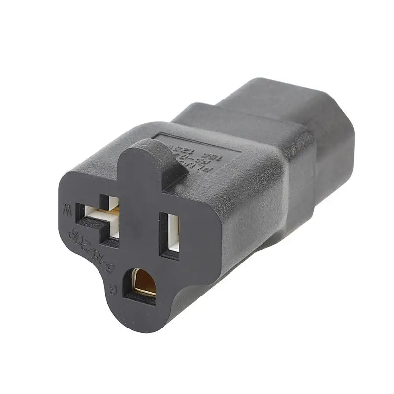 От C14 до 5 15R Iec 320 Male Nema 15R/20R расческа адаптер питания переменного тока 15Amp T Blade 20Amp