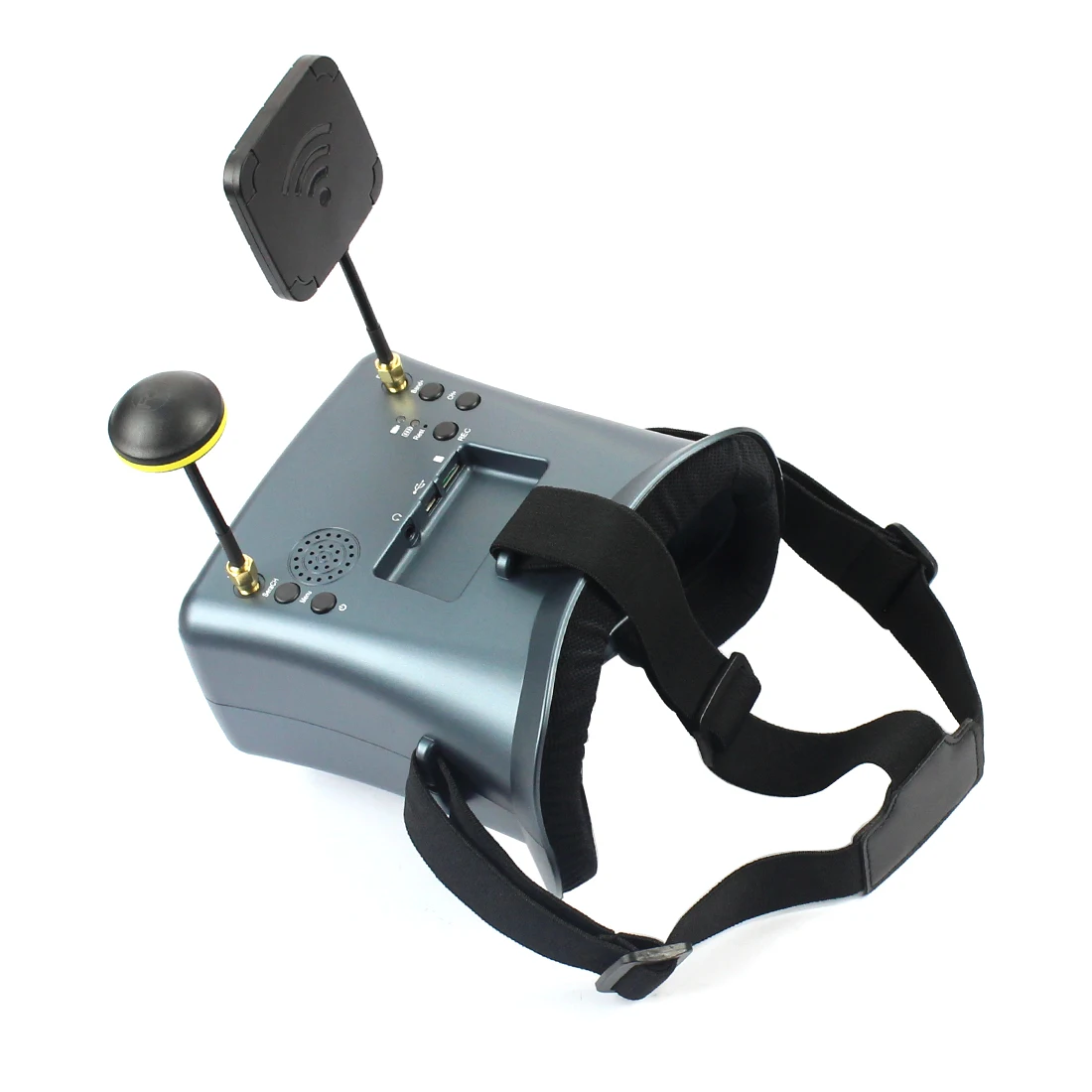 Обновление 5 8G 40CH 2000mA встроенный Батарея DVR разнообразие FPV 4 дюйма очки для