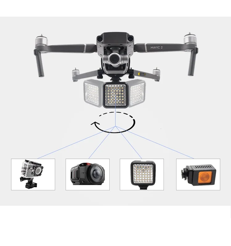 Крепление для камеры 360 градусов панорамный коннектор камер крепление DJI Mavic 2 Zoom