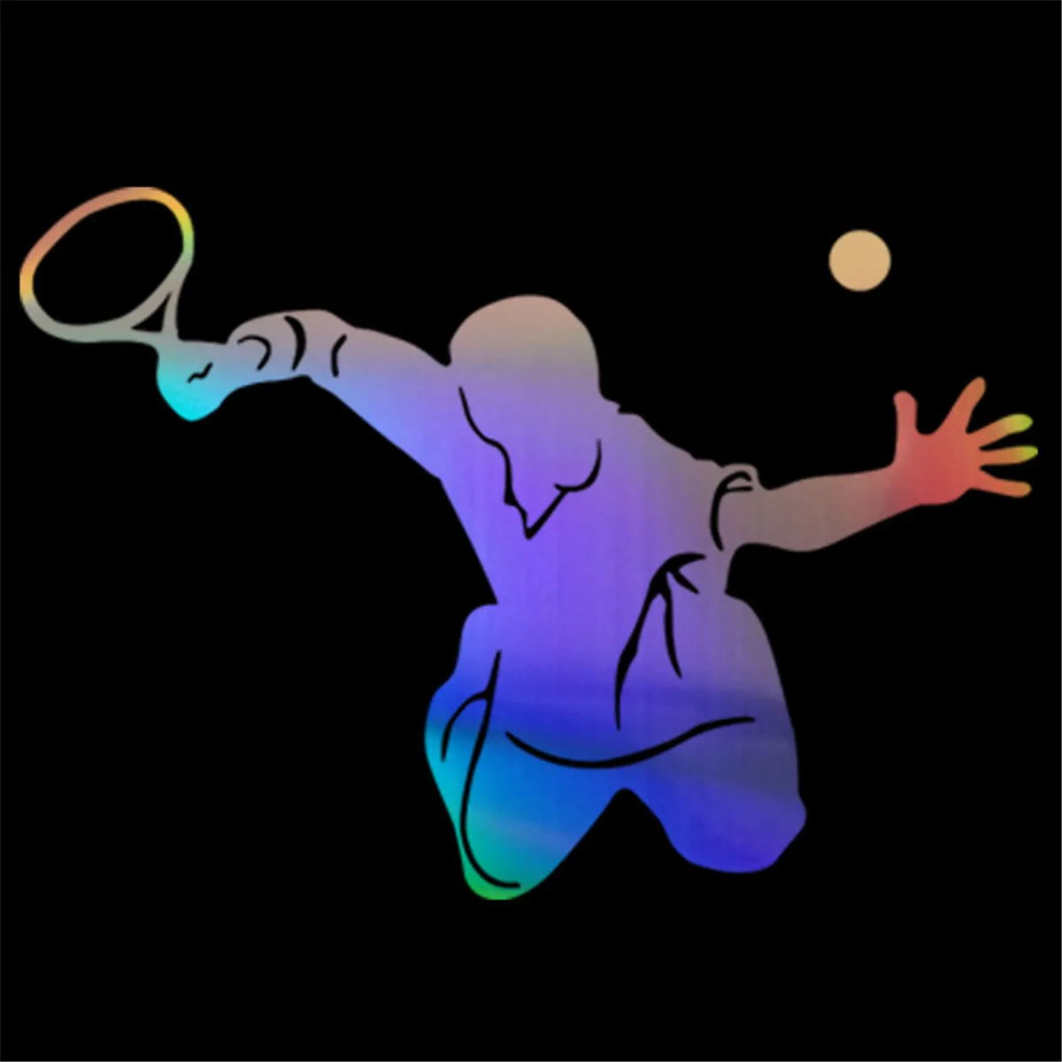 

Tennis Player Funny Sticker Car Motorcycle Laptop Window Vinyl Truck Door Decal