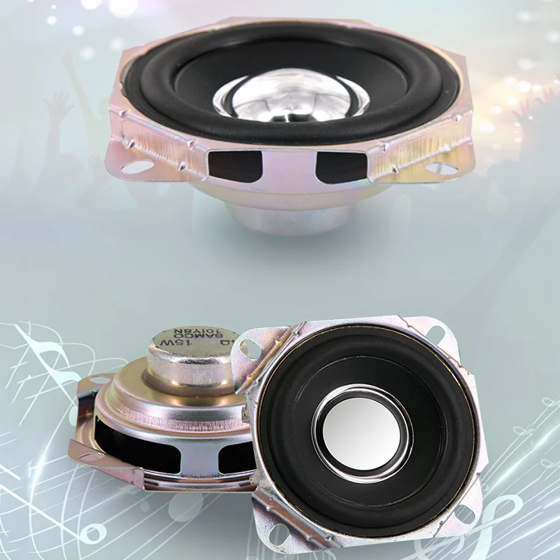 Неодимовый магнит CLAITE 4 Ом 15 Вт Hi Fi чистый звук маленький динамик DIY домашний