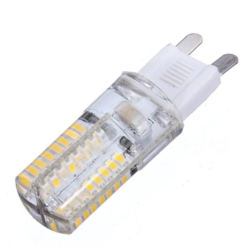 CLAITE G9 3W Corn Bulb Warm White 64leds SMD 3014 LED Spot Light Bulbs 220V 360 degrees Crystal Chandelier | Лампы и освещение