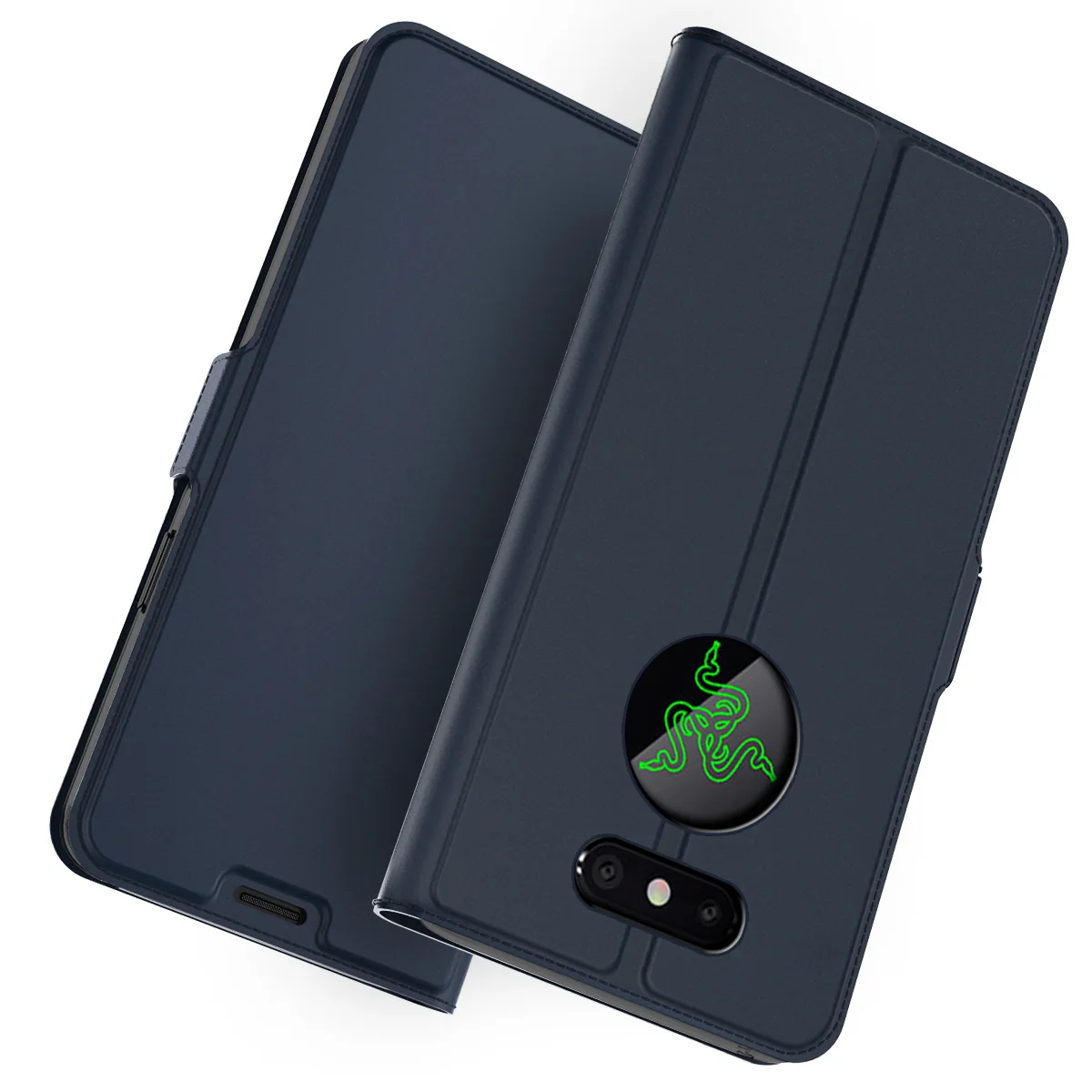 CASEWIN для razer телефон 2 чехол телефона capa искусственная кожа флип Стенд бумажник с
