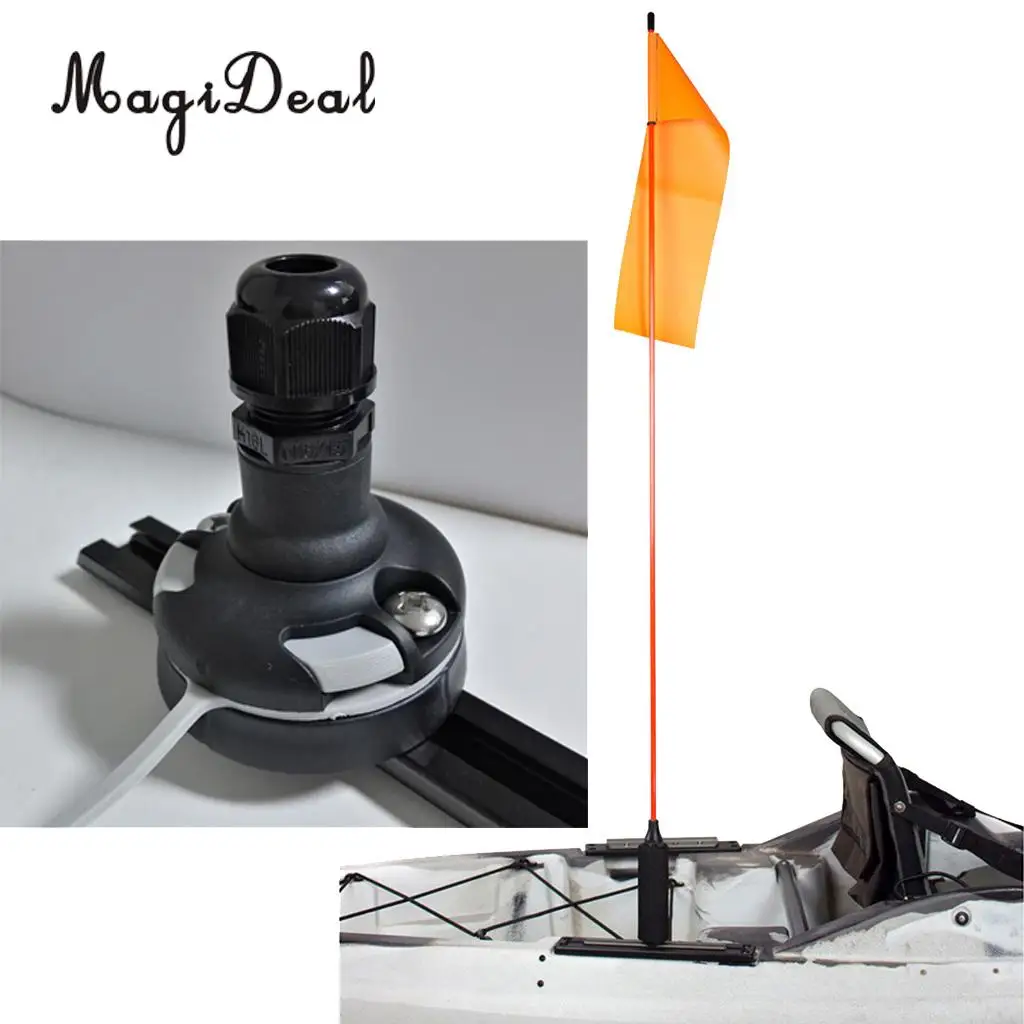 MagiDeal прочный нейлон каяк безопасности флаг База крепление Замена для DIY морской