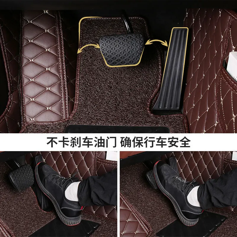 Кожаные автомобильные коврики Myfmat напольные для BUICK Regal GL8 зарубежья Лакросса