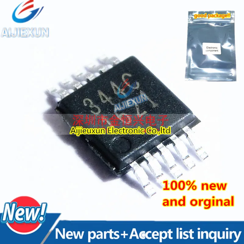 10 шт. 100% новый и оригинальный CS4344 CZZR CZZ 344C MSOP контактный 24 битный 192 кГц стерео D/A