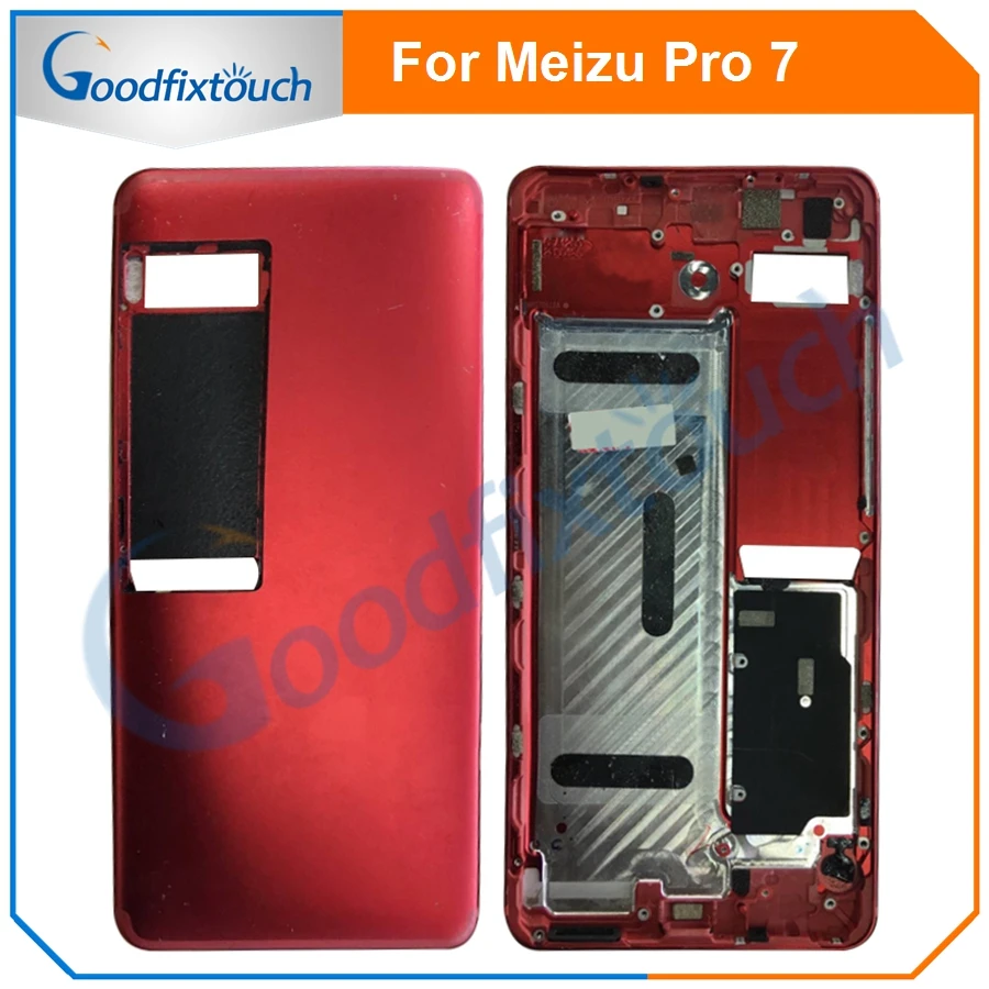 Задняя крышка для Meizu Pro 7 чехол с дополнительным дисплеем задняя Pro7 ЖК