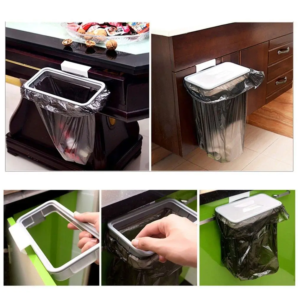 2018 новый дизайн кухонная вешалка хранение мусора стойка держатель мешка для шкаф