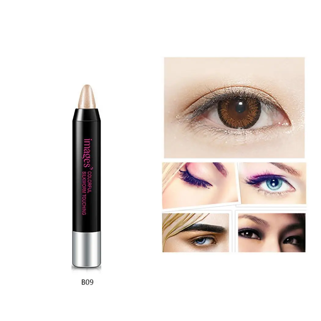 Женская мода waterproof Long-Стойкая подводка для глаз Silkworm Китай мазка 3 8g Eye Shadow Pen |