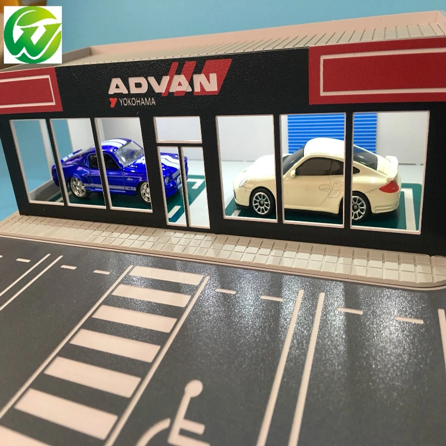 Модель автомобиля 1/64 ремонт сцены выставочного зала Модифицированная фабричная