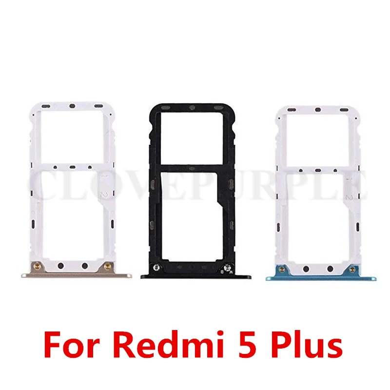 Держатель для считывателя Sim-карт Xiaomi Redmi 5 plus лоток SIm-карты - Цена: 122.69