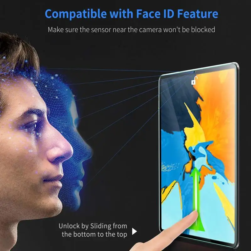 9H полное покрытие Закаленное стекло пленка для нового iPad Pro 11 дюймов 2018 Защитная
