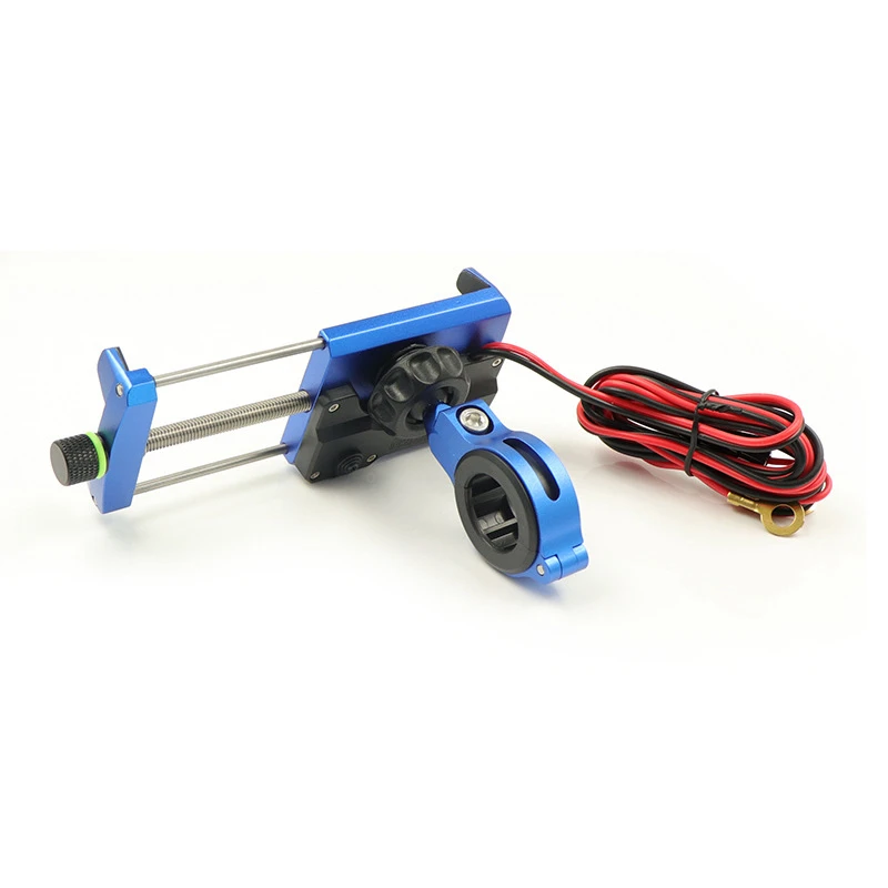 motorcycle phone holder with usb power charger for 3 5 7moto equipment motorbike mountain bike holder moto accessories free global shipping