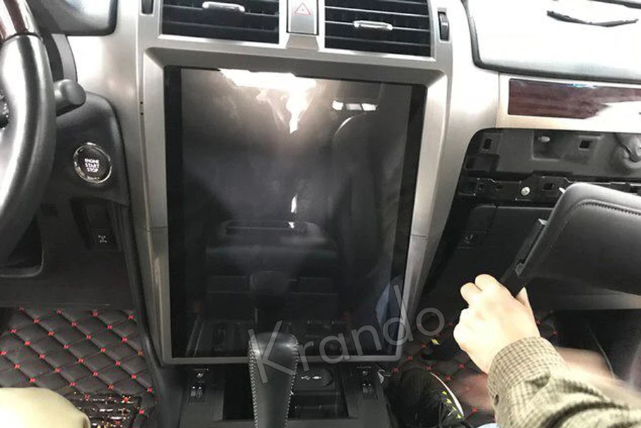 Автомагнитола в стиле Теслы Krando автомобильный аудиоплеер на платформе Android 9 0 с