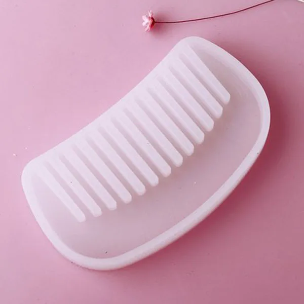 

Comb Silicone Molds,Combs Making and DIY Craft Make,Semi-Transparent