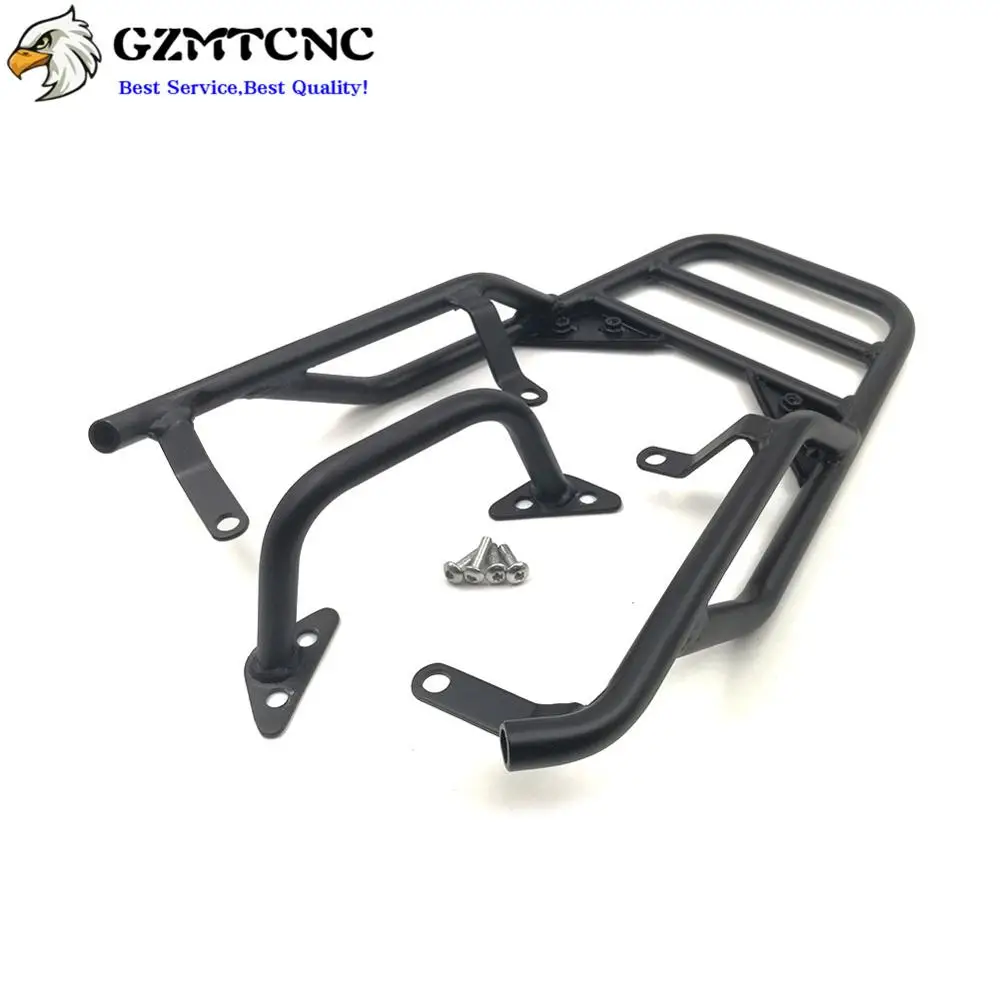 Задняя стойка для багажа Опорный кронштейн рукоятка пассажиров Grap Rail Bar Holder Saddlebag