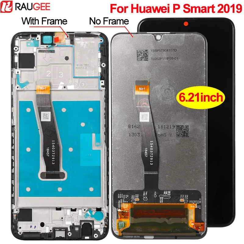Дисплей для huawei P Smart ЖК-дисплей с рамкой сенсорный экран дигитайзер панель Замена для huawei P Smart экран
