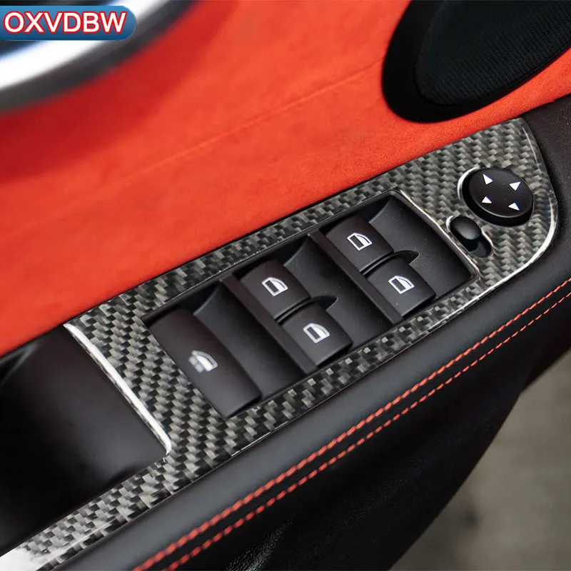 Для bmw z4 e89 аксессуары из углеродного волокна внутренняя центральная консоль CD