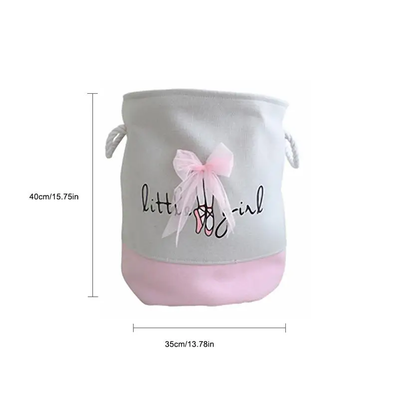 Ins стиль корзина с ручкой многофункциональный складной большой емкости ведро для