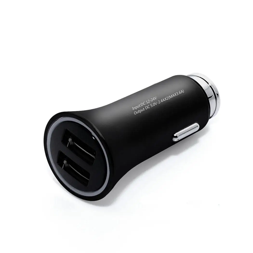 Универсальный двойной USB прикуриватель автомобиля x 2 уникальный дизайн двойного