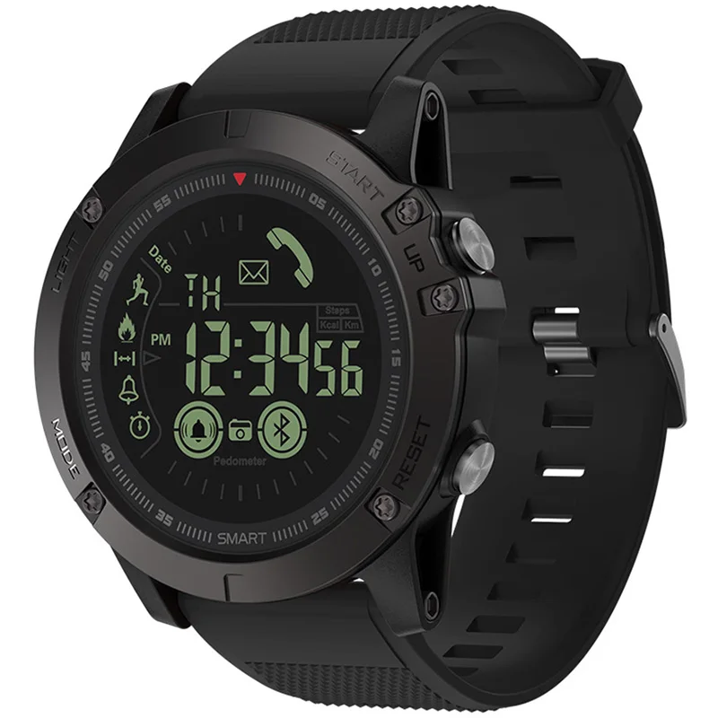 Смарт-часы Zeblaze VIBE 3 с светящимся циферблатом и низким аккумулятором напоминаем о
