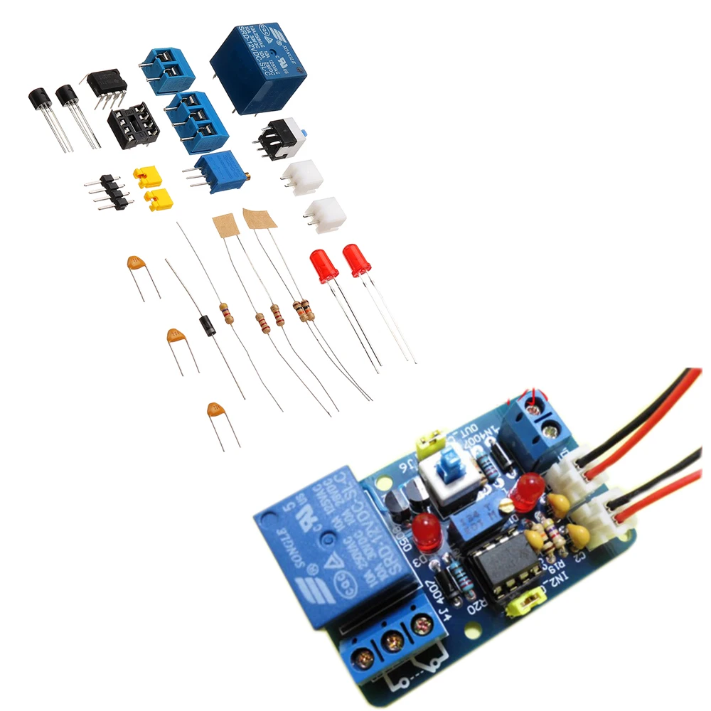 Новый модуль компаратор напряжения DIY LM393 с защитой от обратного хода указывающий