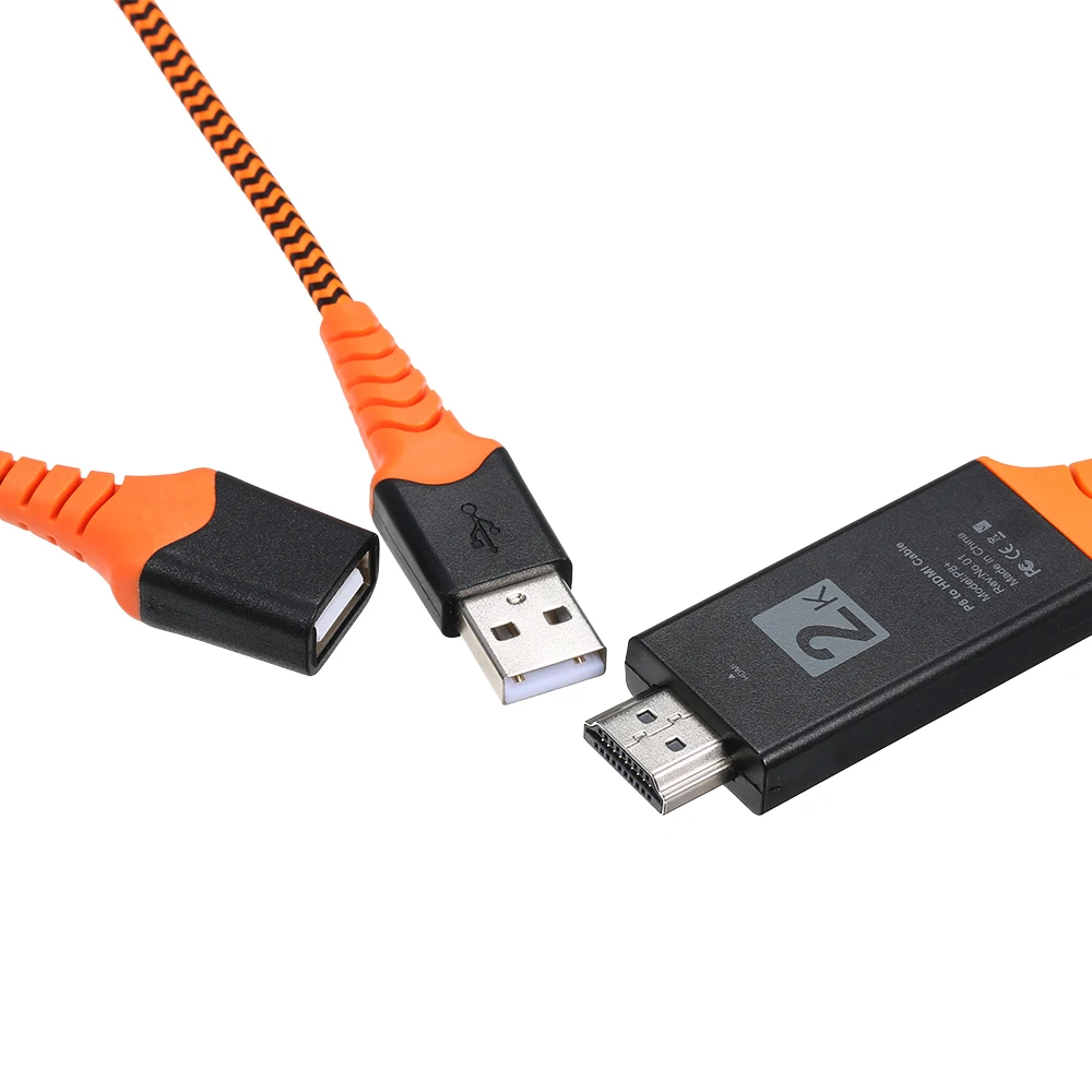 Адаптер мобильный телефон к HD 1080P HDTV Цифровой AV адаптер USB 2 0 кабель Мужской и