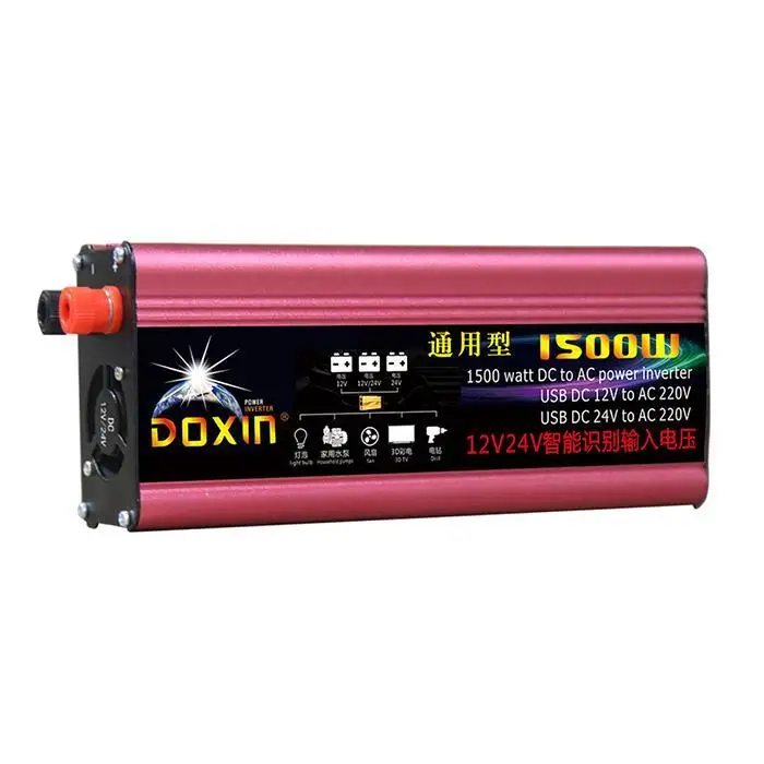1500 Вт DC В AC автомобильный инвертор 603 Гц/503 Гц 5В 2.1A бытовой USB 100в 120в/220В 240В домашний