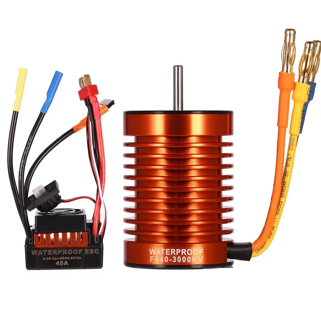 F540 36 Слот серии Водонепроницаемый безщеточный 15 мм с 3 175 45A 900 W ESC 180A комбо 5 8 V/3A