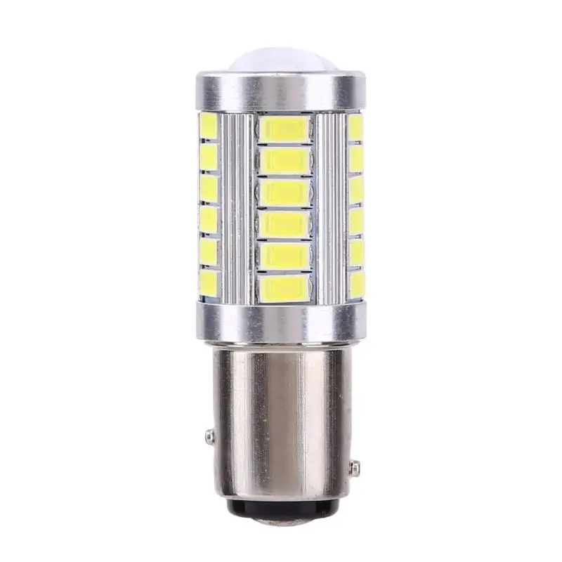 2 шт. Автомобильный светодиодный тормозной светильник лампа S25 BAY15D 1157 33SMD 5630/5730 DRL
