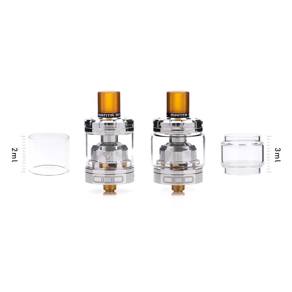 Manta Mtl Rta 24 мм супер одна катушка бак с 3 мл емкости позолоченная палка для