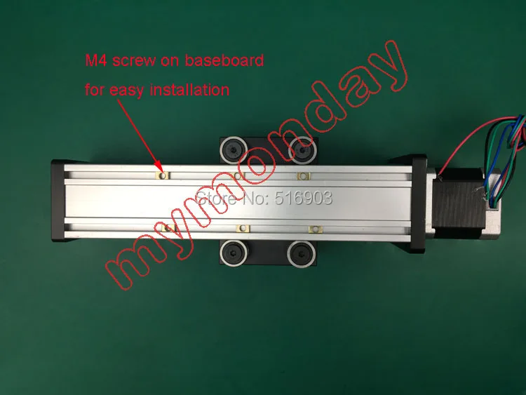 400 мм efffctive путешествия длина SFU1204 1605 1610 C7 16 12 шариковый винт линейного движения
