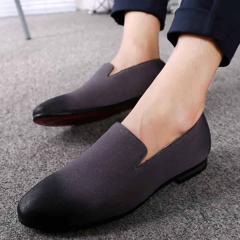 Classics Spring Autumm Men Loafers Mixed Colors Fashion Flat Driving Shoes Leisure Solid Slip On | Обувь