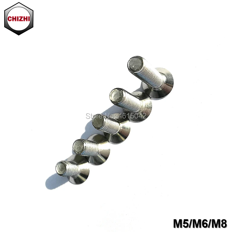20pcs 50pcs M8*16 M8*20 Stainless Steel Sunk Screw Fasten Connector for Aluminum Extrusion Profile | Обустройство дома