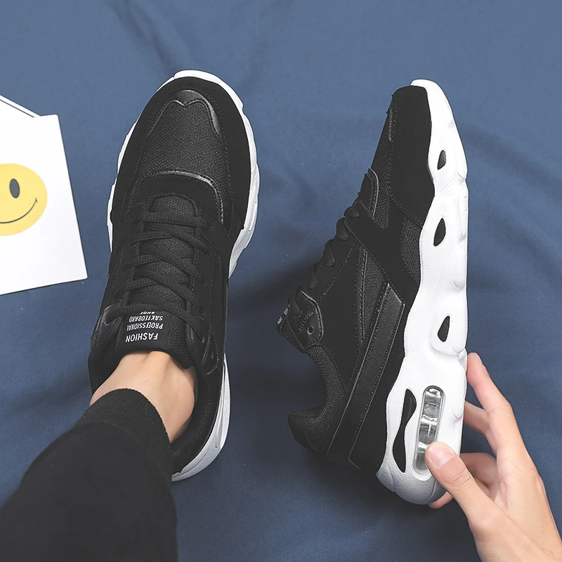 Мужские кроссовки из дышащей сетки Повседневная обувь Tenis Masculino Adulto мужская на