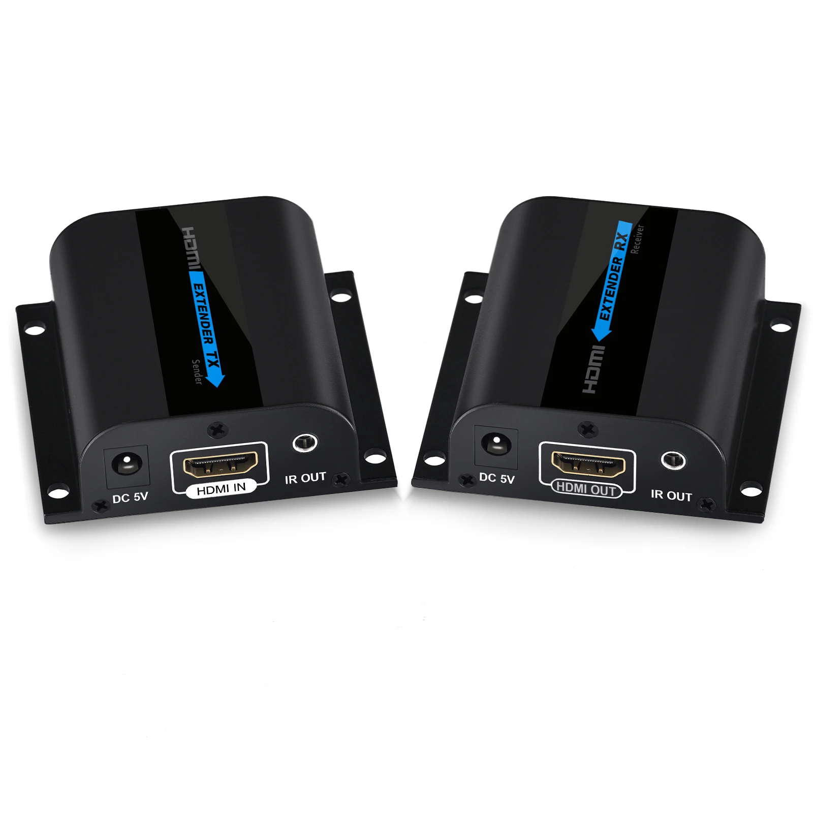 Esynic мини HDMI кабель удлинитель RX TX IR более 60 м сеть управления Cat6 CAT7 HDCP hdmi усилитель